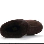 UGG  Rona Ultra-Short Sheepskin Slippers chestnut brown color size 8 Photo 1