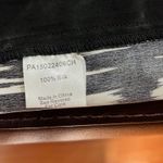 Parker  100% Silk Black and White Vintage Silk Dress with Drawstring Sz XS Photo 5