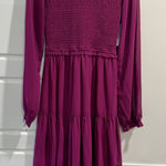 HYFVE  Long-Sleeve Midi Dress NWT Sz M Stretch Tiered Lined OOTD TikTok Cocktail Photo 0