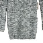 LC Lauren Conrad NWT Lauren Conrad Sweater Womens S Gray Fuzzy Knit Off Shoulder Cozy Neutral Photo 3