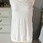 Active Life Wrap Plunge Back Tank Toasted Brown Heather Flowy Top New Small Photo 9