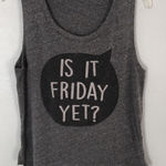 🌻3/20 Is it Friday yet? UC Closet tank top. Gray Size M Photo 0