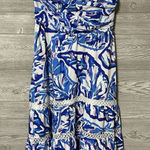 Southern Frock  Women's Bright Multicolor‎ Floral Sleevless Dress M Midi Photo 0