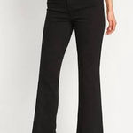 Old Navy Womens  Higher High Waisted Black Flare Jeans in Moonshade - Sz 16 Photo 0