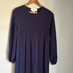 Tuckernuck  Pomander Place Double Knit Lennox Sweater Maxi Dress Navy XS Photo 2