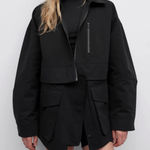 Lululemon New Womens Black Glyde 2-in-1 Adaptable Jacket Sz Small S Photo 0