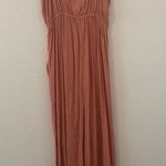 Aila Blue  Carlyle Dress Blush Tie Front Sleeveless Size XS *READ SPOT Photo 1