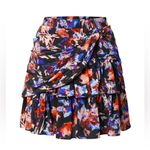 IRO Paris Manae Skirt, Black Multi Size 32 New w/Tag Retail $395 Photo 3