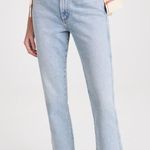 AGOLDE 90s Pinch Waist High Rise Straight Jeans in Riptide Photo 2