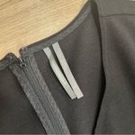 Anthropologie  Sutton Ponte Jumpsuit Black V-Neck Belted Knit Size S Photo 2