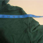 Forever 21 Cropped Athletic Wear Full Zip Up Green Hoodie With Pockets Size M Photo 7