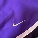 Nike  purple and black running shorts with embroidered logo Photo 2