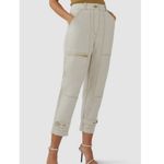 3.1 Phillip Lim  Linen Denim Utility Trousers Ecru 00 Photo 1