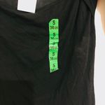 ZARA Women's Top Knit Cut Out Half Sleeve Round Neck Black Size Small NWT Photo 3