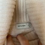 Gentle Fawn  Pale Pink Ribbed Cowl Neck Sweater- Size Large Photo 4