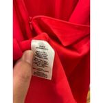 Rachel Zoe Nico Drape gown Long Formal Dress Pink / Red Satin 2 Photo 8