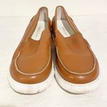 See By Chloe  Size 41/11 Brown Leather Slip On Loafer Rubber White Sole Photo 1