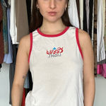 Y2K Coors Light Ringer Tank White Size M Photo 0