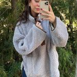 Free People oversized Cozy Sherpa fleece pullover sz xs/s Photo 1