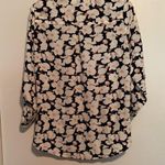 Skies Are Blue  Tab Sleeve Button Down Blouse Photo 3