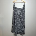 Cupshe  Black and White Floral Tie Cover Up Dress Photo 1