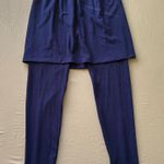 Athletic Skirted Leggings Blue Photo 0