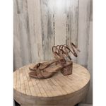 Windsor  Cue The Glamour Satin Rhinestone Sprial Heels Photo 2