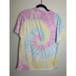 Care Bears Women Unisex Graphic Tee Size Medium M Pastel Tiedye Pink Photo 3