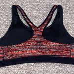 Nike Pro Sports Bra Size Large Red Black Photo 1