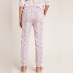 Anthropologie Orana Pink Snake Print Elastic Waist Jogger Pants Joggers Size XS Photo 3