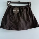 White Fox Boutique  West Coast Love Black Mini Skort Photo 1