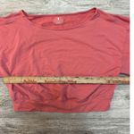FP Movement Free People Dolman Sleeve Cropped Pullover Sweatshirt Top Red Photo 4