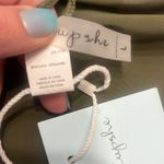 Cupshe v neck strappy backless swimming suit one piece NWT size Large olive Photo 7