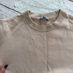 COS  Wool Cotton Pullover Unisex Beige Size EU Large Photo 10