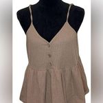 SheIn ( Curve) Waffle Knit Tank Top: Size 0XL Photo 0