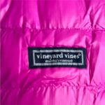 Vineyard Vines Women's Bright Pink Puffer Vest Photo 3
