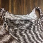 Ann Taylor  LOFT Two Piece Sleeveless Purple/Cream Blouse/Skirt Photo 4