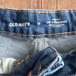 Old Navy  High-Rise OG Straight Denim Distressed Button Fly Jean Shorts Size 12 Photo 5