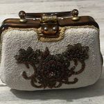Adele Vintage Beaded Purse Brown Photo 0