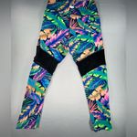 PINK - Victoria's Secret PINK Victoria’s Secret Ultimate High Waist Tropical Palm Print Mesh Leggings Photo 5