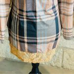Plaid and Lace Button Photo 6