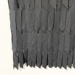 Tadashi Shoji Tadashi Size P Black Pull On Fringe Midi Length Skirt Photo 1