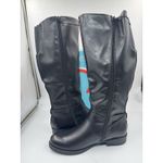 Baretraps  Ladies' Size 9, Cassidy Faux Leather Riding Boot Mid Calf Black New Photo 7