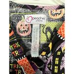 Peaches Uniforms‎ Halloween Scrub Shirt Size M Black Photo 4