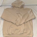 Faded Moon "Under the Same Moon" Hoodie, size Large Tan Photo 0