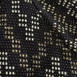 Alfred Dunner Black and White Zigzag Gold Cardigan Size L Photo 9