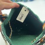 Colombian Wayuu Mochila/tote Size Mini Green, Hand Made Green Photo 6