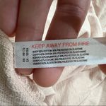 Free People Beach Santa Maria Mini Dress Women's SMALL Light Pink Boho Preppy Tan Photo 6