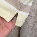 Tna Knight Striped Short Sleeve Polo Dress Yellow Size XS Photo 5