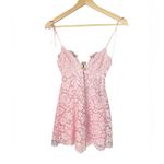 For Love & Lemons  Creamsicle lace slip dress in pale pink Photo 1